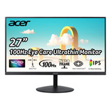 Acer Sb272u Ebiip 27 Wqhd X Ips Monitor De Oficina Para Jue.