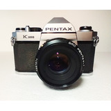 Pentax K 1000 Cámara Fotográfica Con Lente 50mm Oferta