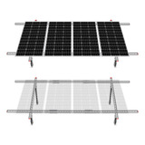 Soportes De Panel Solar Ajustables Para 1-4 Paneles Solares