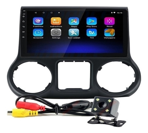 Estereo Android Jeep Wrangler 2011-2017 Wifi Carplay 2+32g