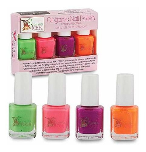 Esmalte De Uñas - Karma Kids Nail Polish Box Set No. 2 Natur