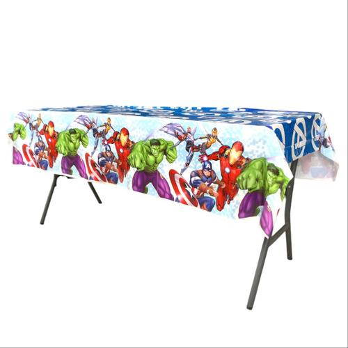 Mantel Plastico Fiesta Rectangular Variedad Diseños Colores