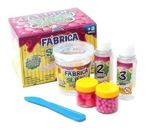 Slime Kimeleka Fabrica Super Fluffy Acrilex Artkids