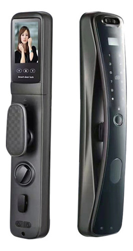 Fechadura Digital Biométrica Wifi S889 Com Câmera