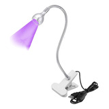 Lampara  Uv Led Para Secar Uñas Con Clip De Agarre