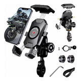 Base Soporte Antirrobo Porta Celular Para Moto Bicicleta360º