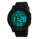 Reloj De Cuarzo Digital Led Deportivo Militar Para Hombre