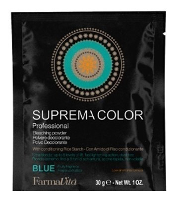 Decolrante Profesional De Cabello Suprema Color Azul 30g