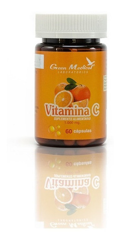 Vitamina C Gm 60 Capsulas 1000mg. Defensas