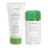 Exel Kit Piel Acne Crema Jabonosa 100g + Loción Secante 160g