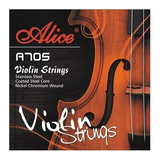 Encordado Violin 4/4 Alice A705 Open Music Pq