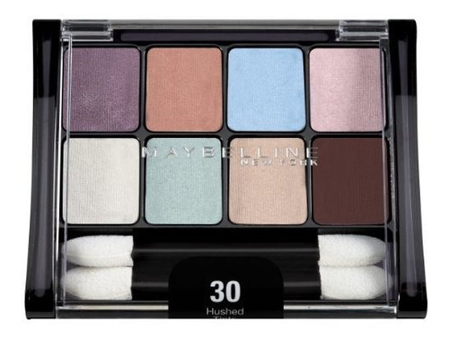 Maybelline New York Expert Use Eyeshadow 8-pan, Hushed Tints