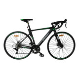 Bicicleta De Ruta Negra - Verde Talla 19  Rin 28 