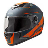 Casco Integral Hawk Rs1 F Alpha Sophie Naranja / Mate