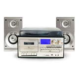 Tocadiscos Nuwa Tr-18cdsp Bandeja Vinilos Cassette Cd 9 En 1