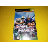 Manual Original Nfl Fever 2003 De Xbox Clasico *en Español*