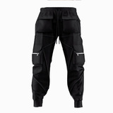 Jogger Cargo Gabardina Strech Para Hombre Pantalón Casual