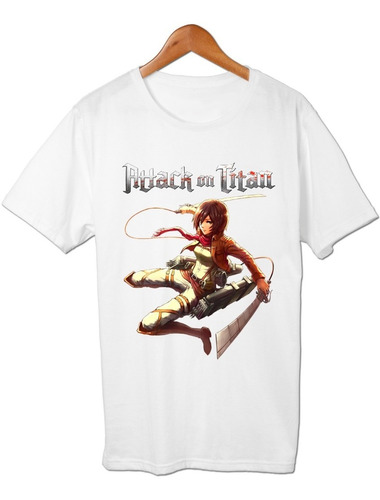 Attack On Titan Mikasa Ackerman Remera Friki Tu Eres #2