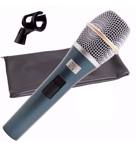 Microfone Kadosh - K98 Dinâmico Com Fio Revenda Oficial
