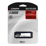 Hd Ssd A2000 500gb Nvme M2 Para Notebook Interno Kingston