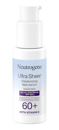 Neutrogena Ultra Sheer Face Serum Vitamina E Spf 60