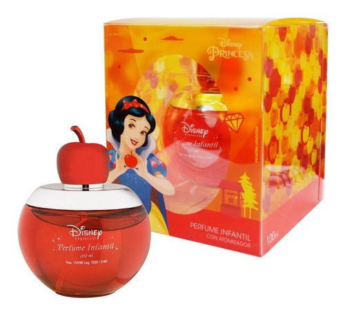 Perfume Infantil Disney Princesas Blancanieves 75ml Manzana