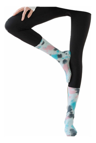 Calcetines Para Yoga Pilates Antiderrapantes Tie Dye