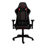 Silla De Escritorio Balam Rush Thunder Rush V2 Gamer Ergonómica  Negra Y Roja