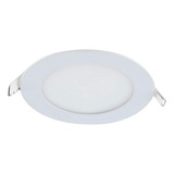 Panel Led Empotrar Circular 330 Lúmenes 6w Luz Cálida