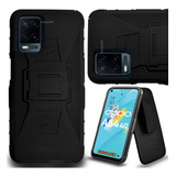 Funda Protector P/ Oppo A54 4g, Uso Rudo Con Clip