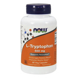 L-tryptophan 500mg 60caps - Now Foods - Triptofano Importado