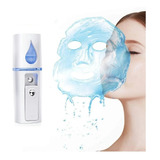 Nanomister Vaporizador Facial Portátil Recargable Con Espejo