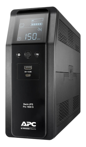 Ups Apc Br1600si 1600va Interactiva Usb Gamer 