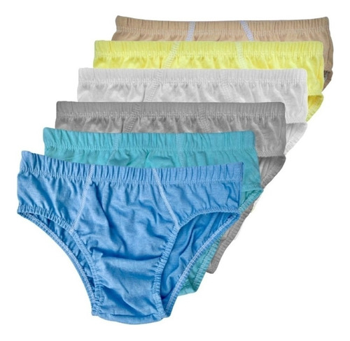 Cueca Slip Infantil Atacado Revenda 100% Algodão Kit 09 Uni.