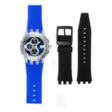 Correa-generica Reloj Swatch Automatico Svgb-400-svgk402-403