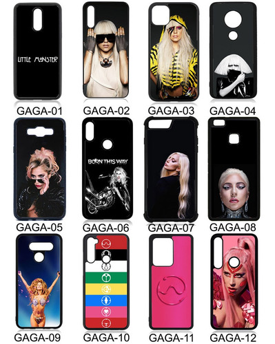 Funda Lady Gaga Compatible Con Motorola Moto Tpu