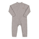 Roupa Infantil Macacão Manga Longa Suedine Up Baby Bebê