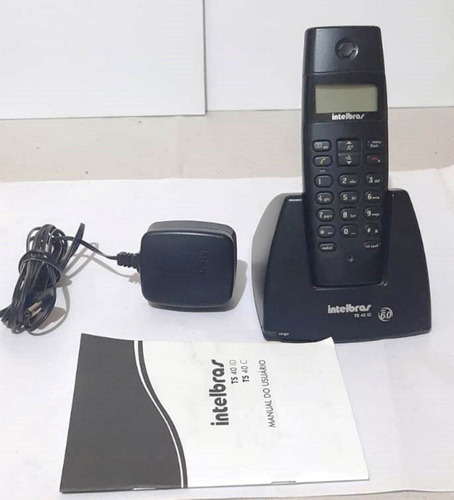 Telefone Sem Fio Digital Intelbras Ts 40 Id Com Identificado