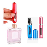 Set X2 Perfumeros Recargable Atomizador Viajero Portátil 5ml