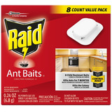 Raid Cebos Para Hormigas 8 Unidades 6.8g