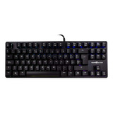 Game Factor Kbg500 Teclado Gamer Switch Outemu Red Español España Color Negro Con Luz Rgb