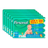 Kit 6 Toalha Umedecida Personal Soft E Protect Leve 4 Pague 