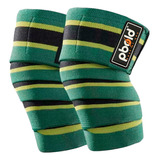 Vendas Para Rodilla Pbold Rodilleras Entrenamiento Pesas Gym Color Verde