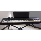  Piano Yamaha P125 Con Soporte Y Funda De 80 Teclas 