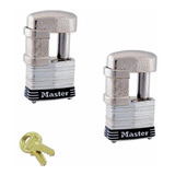 Master Lock 2 Candados Multipropósito Para Remolque Con Llav