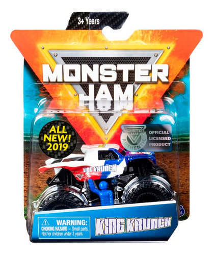 Truck Monster Jam King Krunch Spinmaster 1:64 