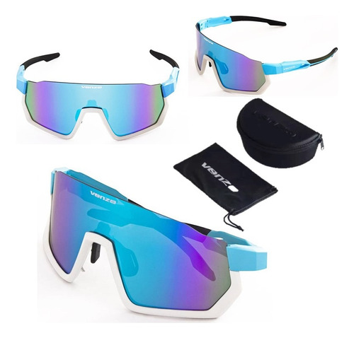 Gafas Ciclismo Deporte Runer Venzo F27-017 Polarizada Uv100%