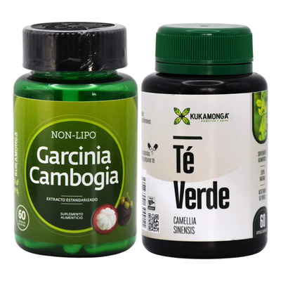 Cápsulas Momosie Garcinia Cambogia Té Verde Sin Gluten Vegano 60 cáps | Meses sin interés