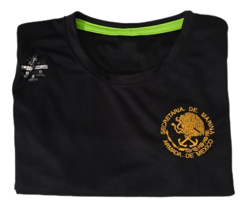 2 Playera  Armada De México Manga Corta Táctico Militar