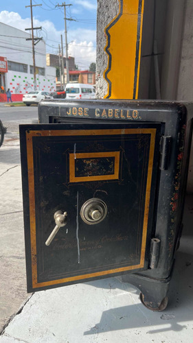 Caja De Seguridad Mosler De Coleccion 1875